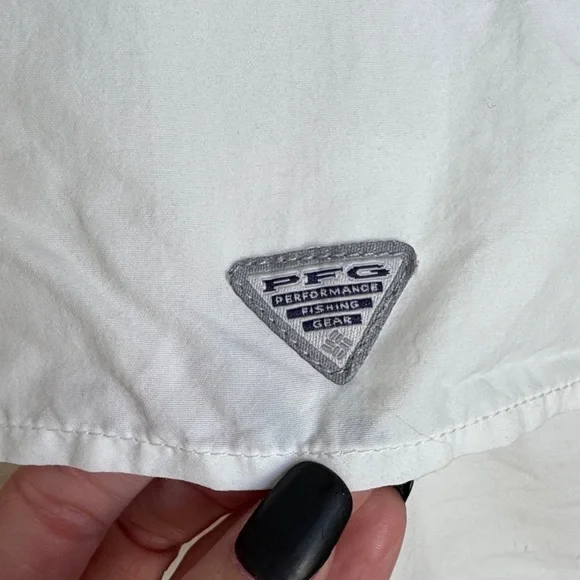 Women’s Columbia Fishing Shirt White Small - Picture 8 of 10